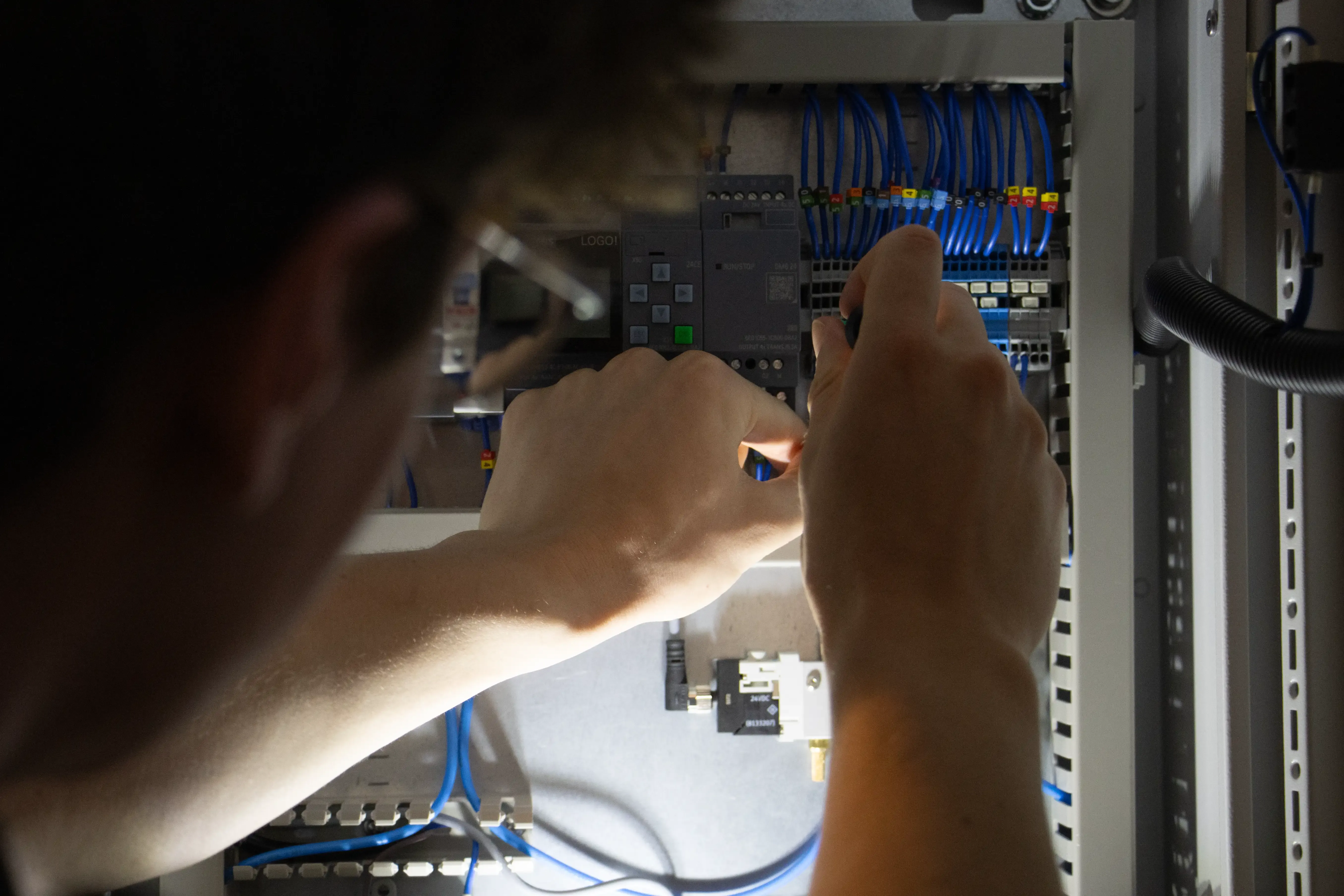 ProtoGT assembling the automation cabinet