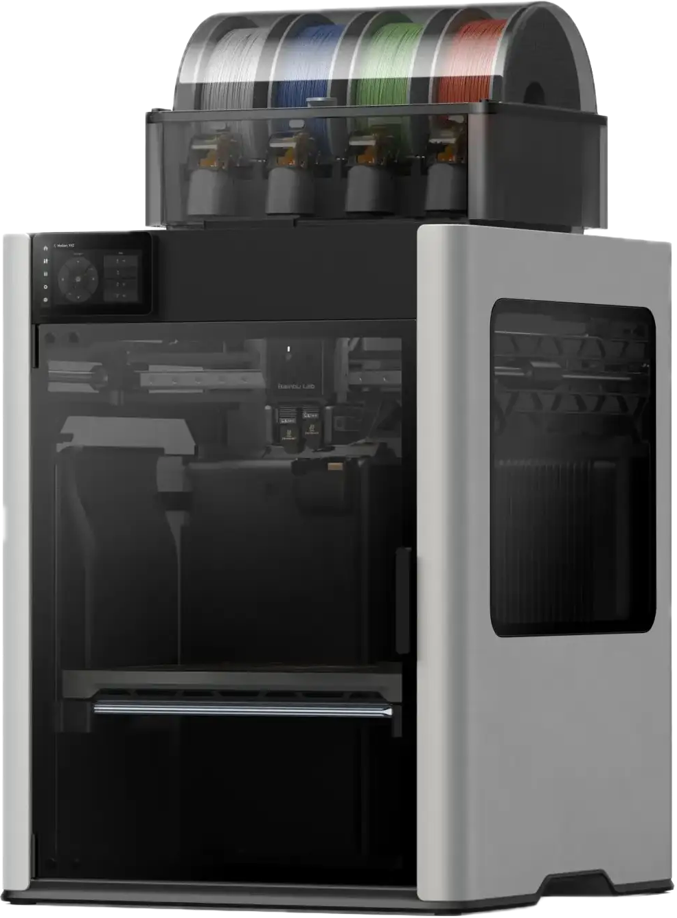 Bambu Lab dual-nozzle FDM printer used by ProtoGT